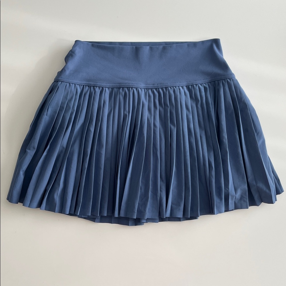 CLOSING SALE  AERIE OFFLINE PLEATED SKORT Size Medium Blue Womens Skirt Shorts